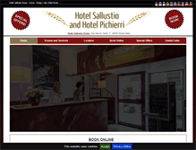Tablet Screenshot of hotelsallustio.com